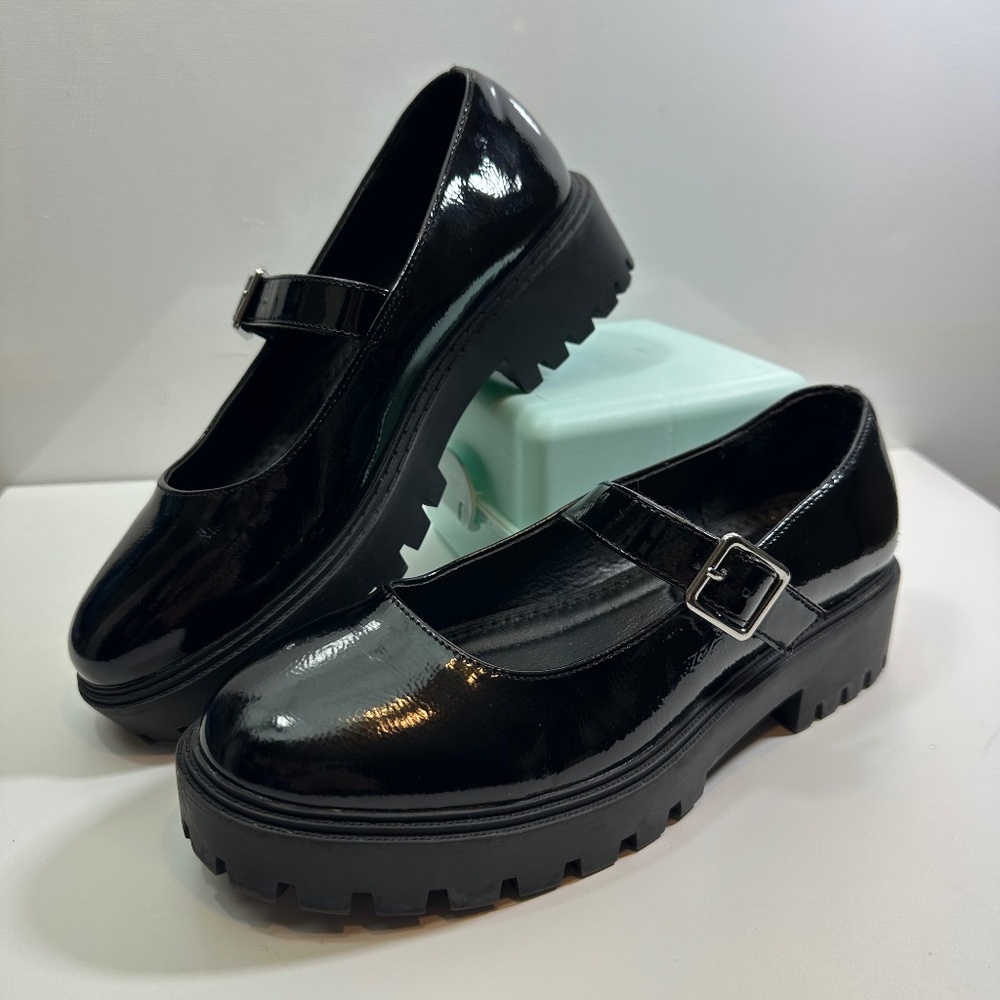 Sincerely Jules Women's Mary Jane's, 7M, Black